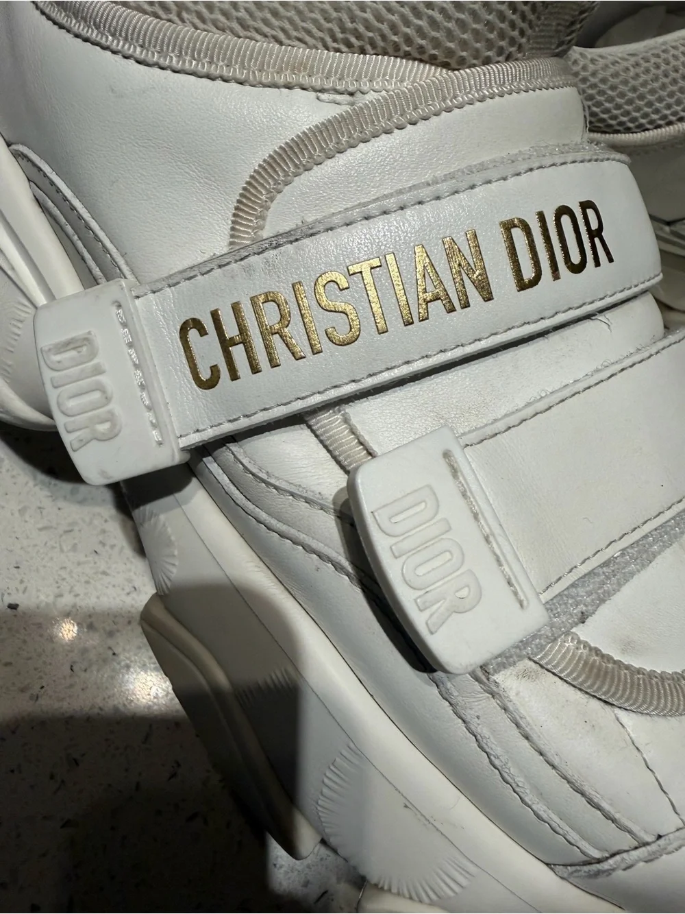 ❌SOLD❌ Dior White Logo Insole Print sneakers - Picture 10 of 10